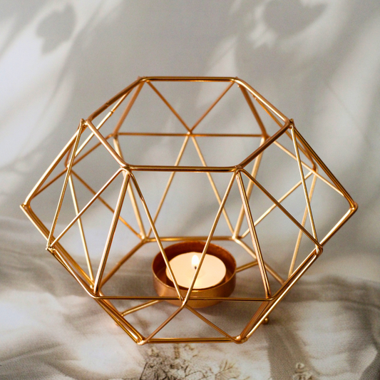 Signature Pentagram Ritual Candle Stand | For Offerings and Ceremonies