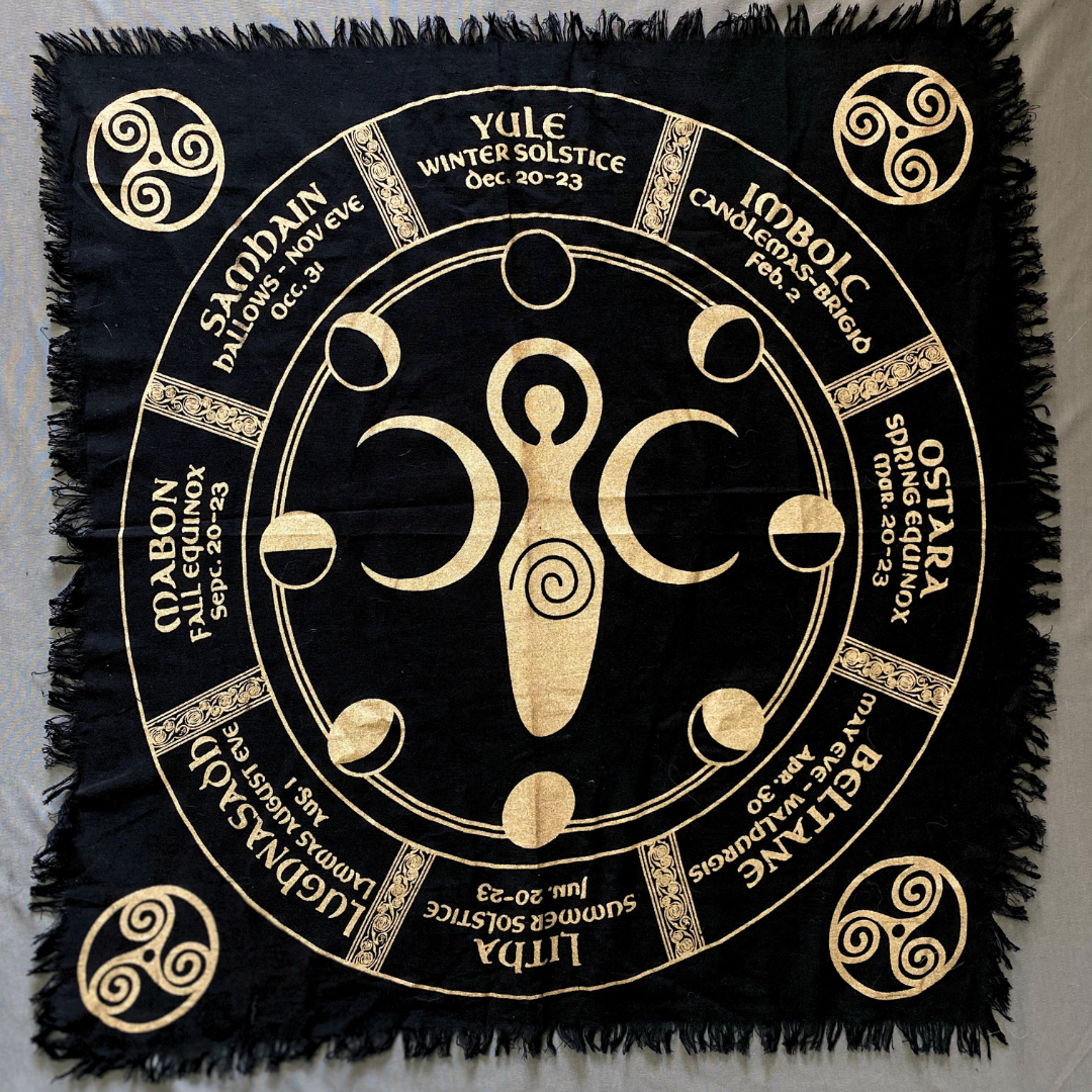 Astrology Tarot Altar Cloth Tapestry