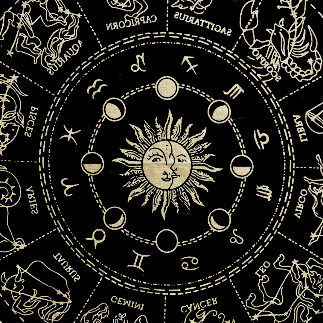 Astrology Tarot Altar Cloth Tapestry