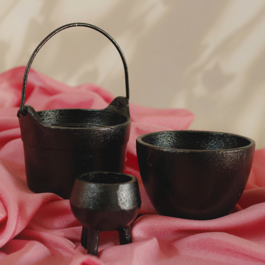 Cast Iron Cauldron For Rituals