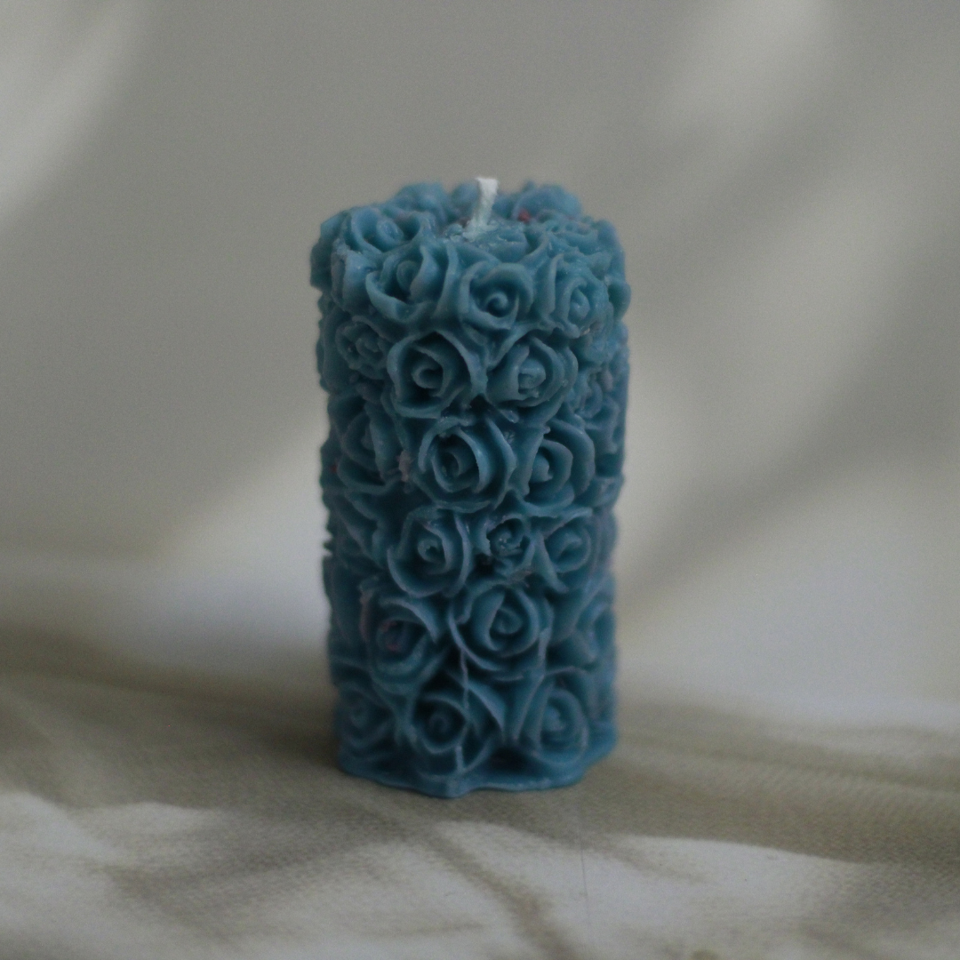 Rose Pillar Candle – Ritualistic & Aromatic Candles