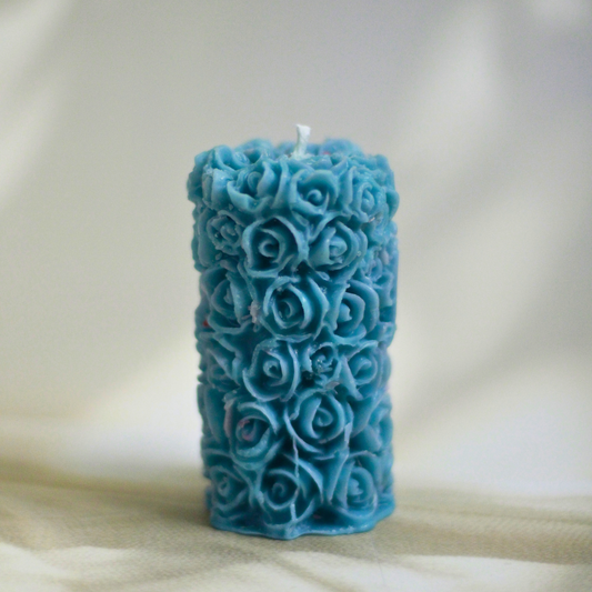 Rose Pillar Candle – Ritualistic & Aromatic Candles